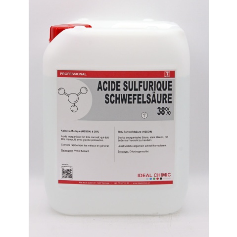 ACIDE SULFURIQUE 38%