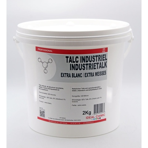 TALC INDUSTRIEL EXTRA BLANC