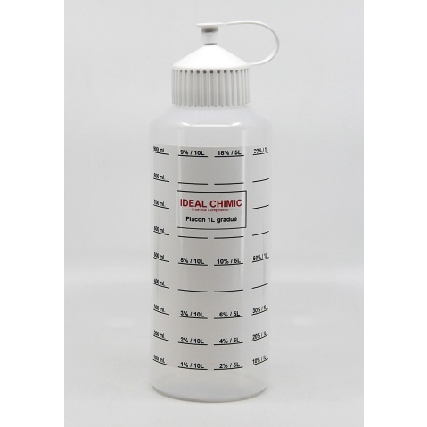 FLACON GRADUE 1L